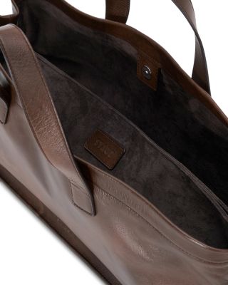STAUD Port East/West Leather Tote | Bloomingdale's Handbags