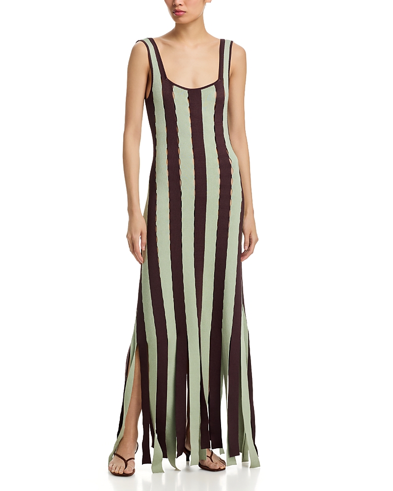 Zankov Perforated Carwash Dress