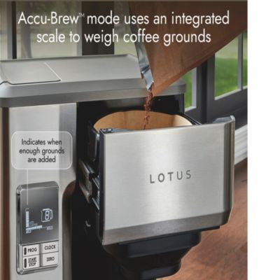 The Top Drip Coffee Maker with Grounds Scale 