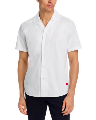 White Short Sleeve Shirt for Men - Bloomingdale's