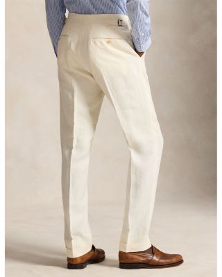 Tailored Fit Linen Trousers