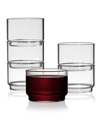 Raye Crystal Bodega Glasses, Set of 6