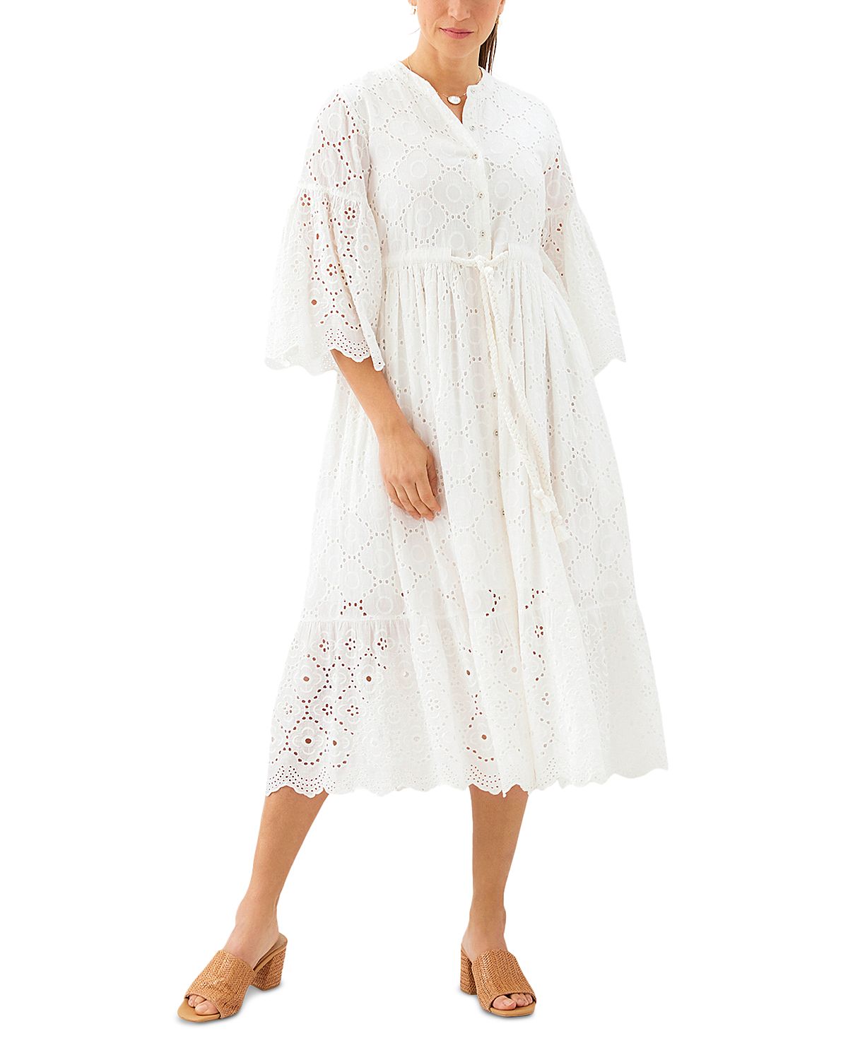 Karen Kane Tiered Midi Dress