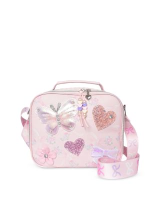 Girls' Butterfly Appliqu&eacute; Lunch Bag - Ages 6-14