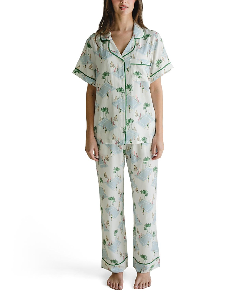 Katie Kime Palm Courts Pajama Pants Set