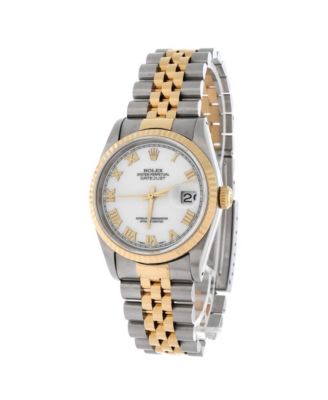  Oyster Perpetual Datejust Automatic Watch in Stainless Steel and Gold 36mm