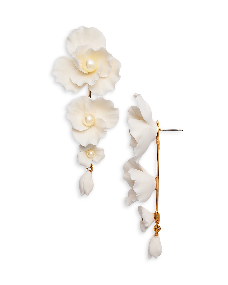 Jennifer Behr Mariam Flower Earrings
