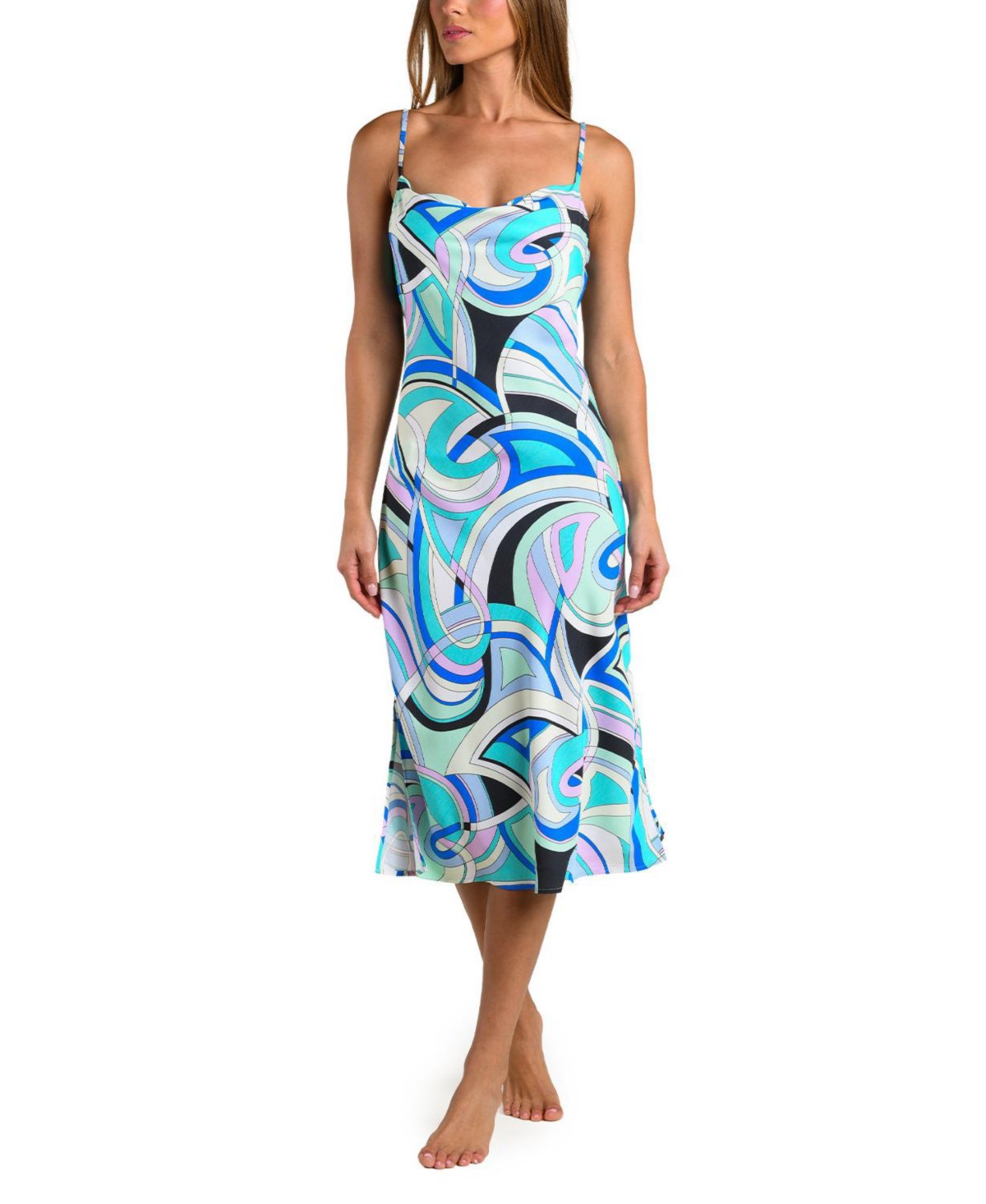 Studio Swirl Midi Dress Cover Up