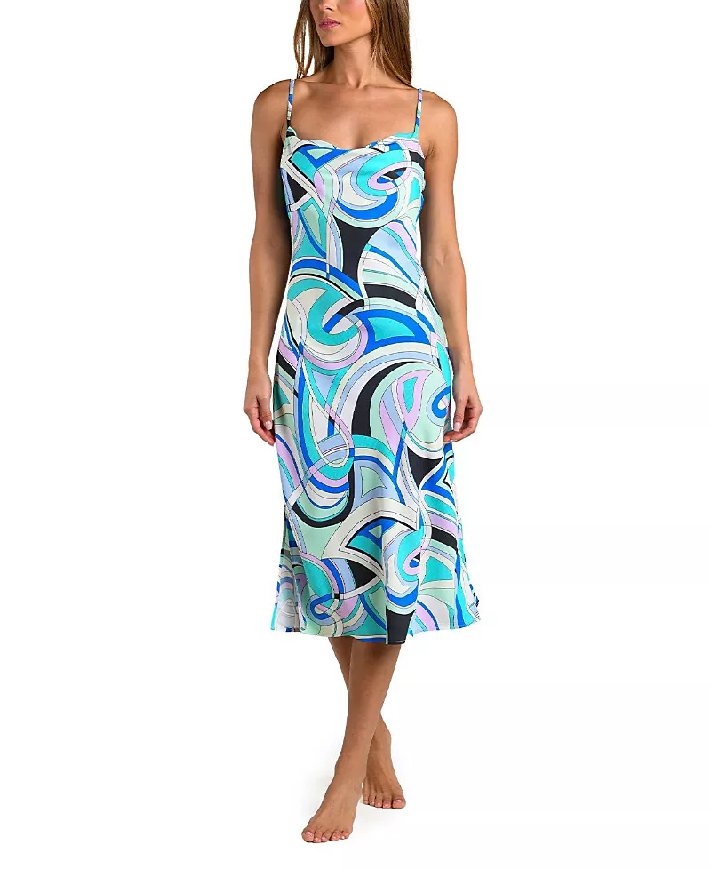 Sunshine 79 Studio Swirl Midi Dress Cover Up