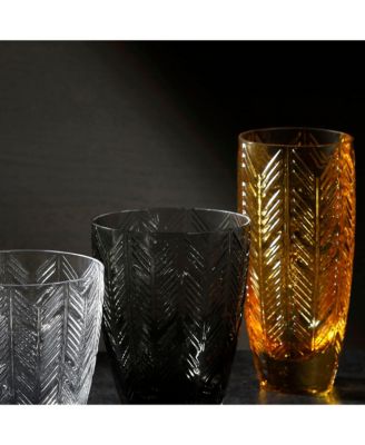  Zig Zag Water Glass, Set of 6