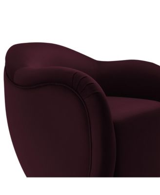 Compose Performance Velvet Swivel Armchair