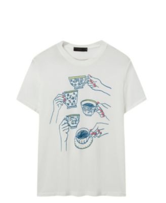  Women's Tea Party Vintage Tissue Tee