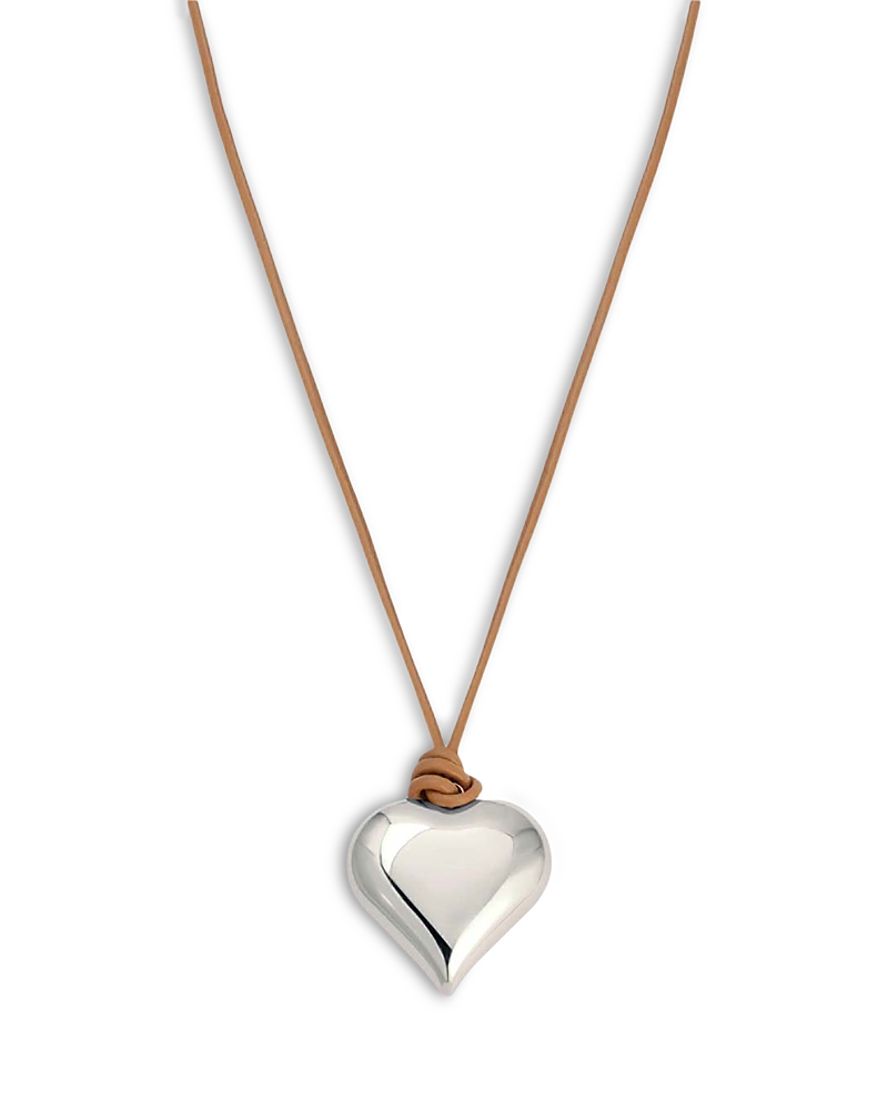 Ettika Heart Adjustable Cord Pendant Necklace, 20 · OS