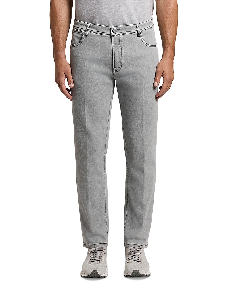 Peserico Carrot Fit Jeans in Silver Salt