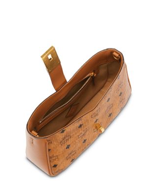 MCM Tracy Small Visetos Leather Shoulder Bag | Bloomingdale's Handbags