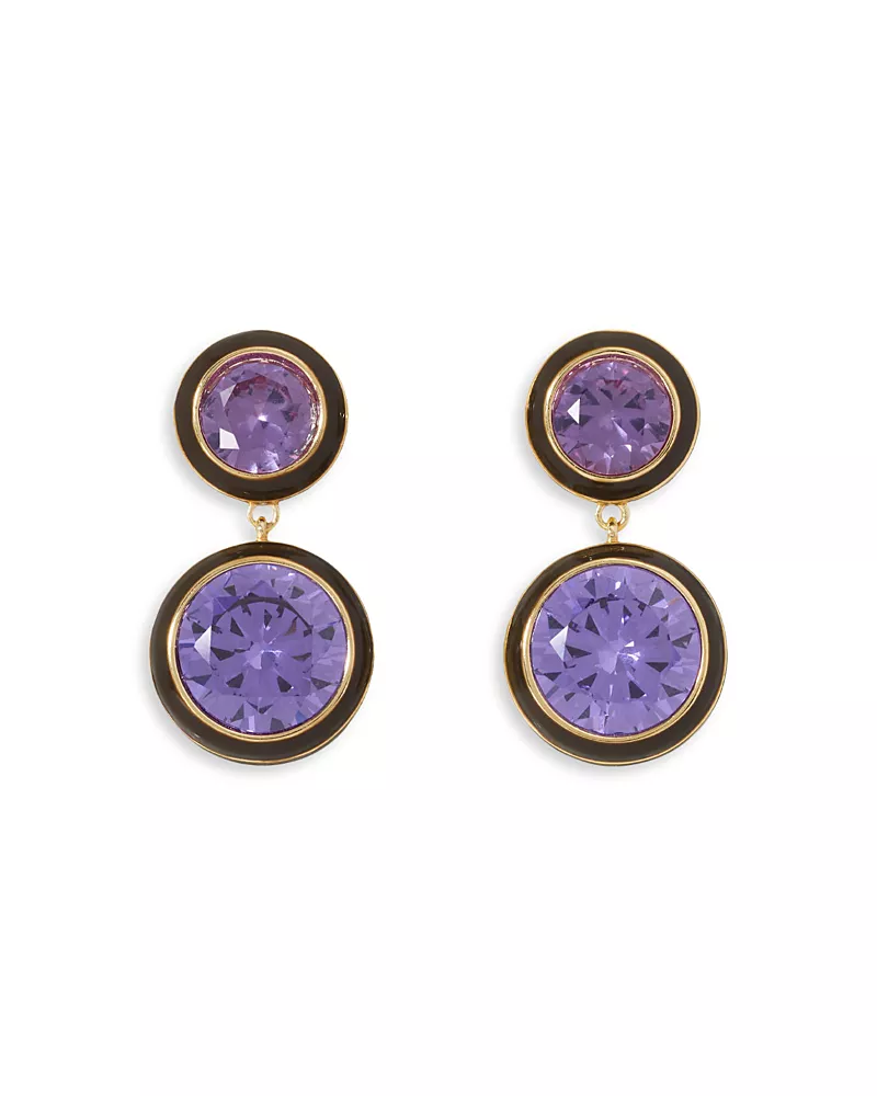 Roxanne Assoulin The Cubic Double Drop Earrings