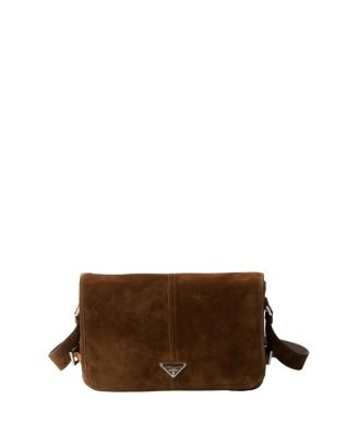Prada Suede Shoulder Bag