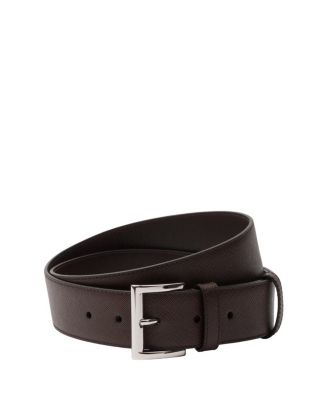  Saffiano Leather Belt