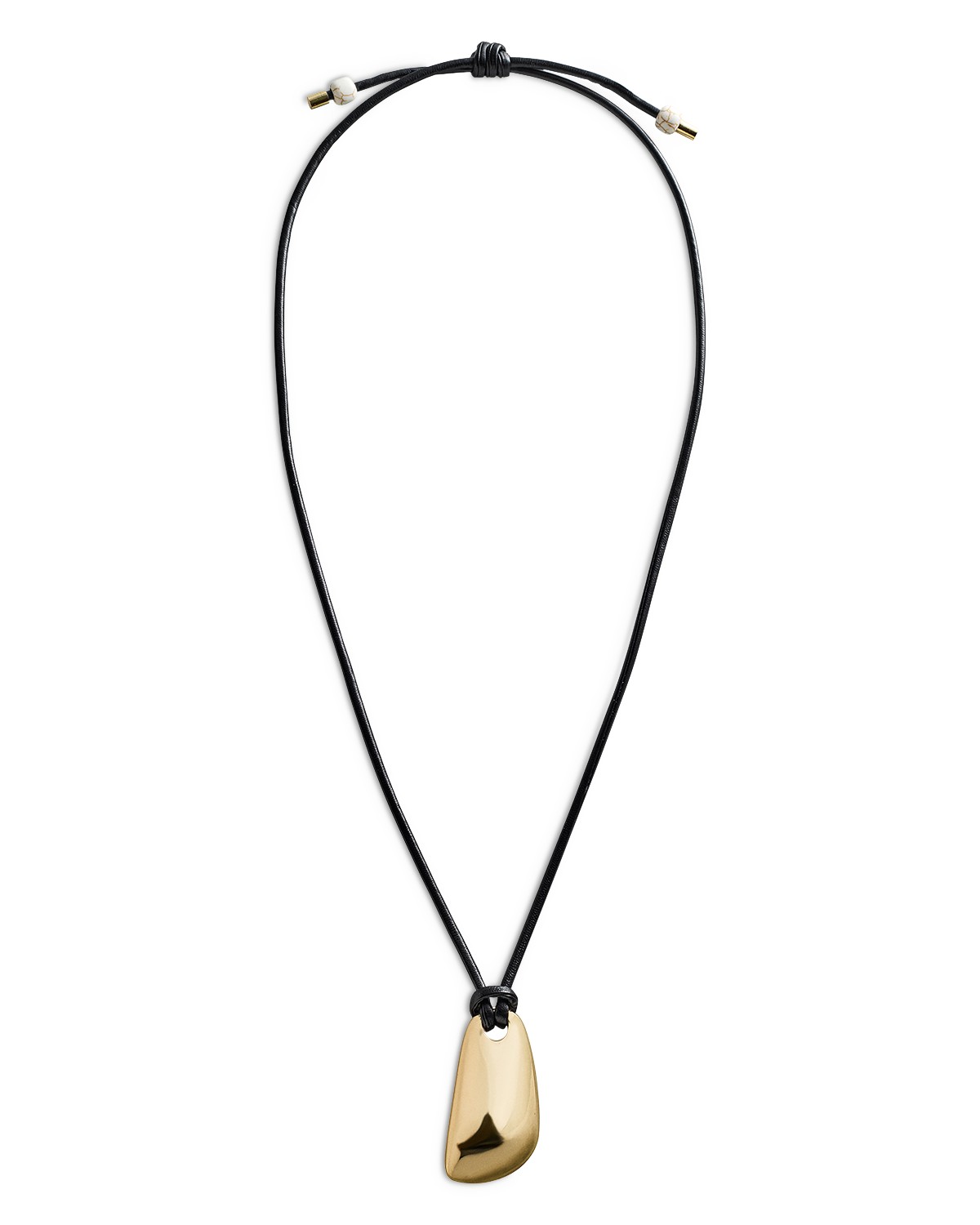 Tallulah Sculptural Pendant Necklace, 32"