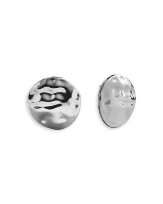 Odette Hammered Statement Stud Earrings