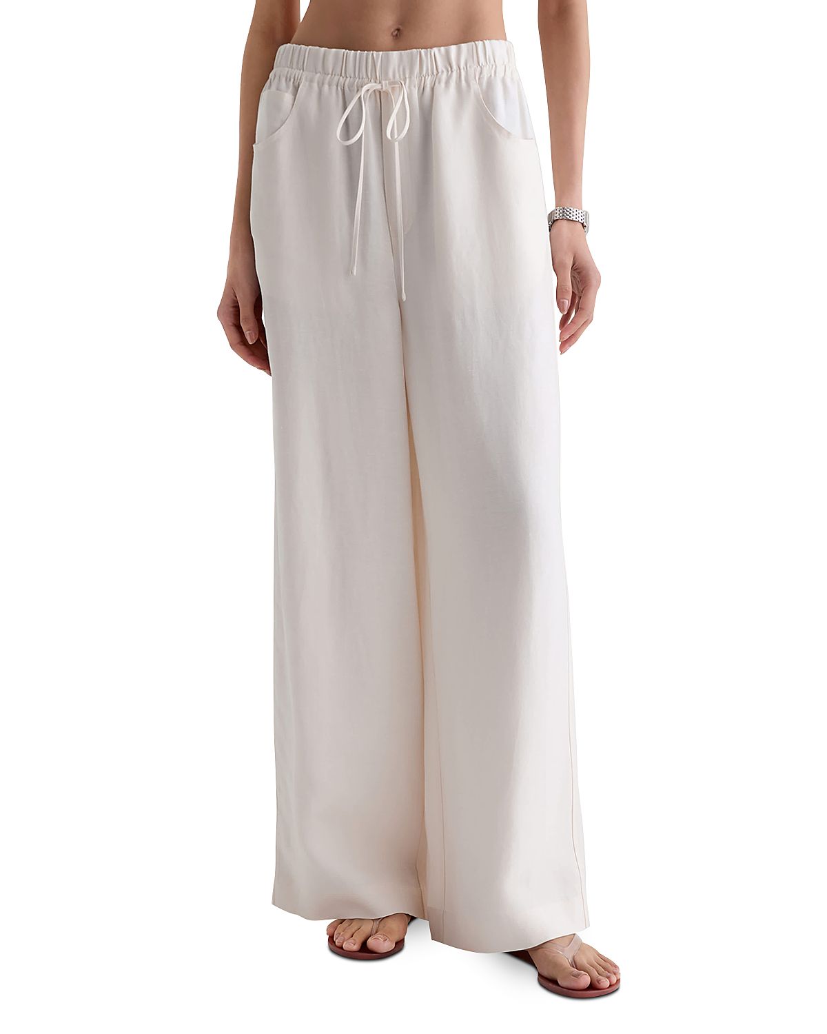 Ag Century Cinched Wide Leg Pants