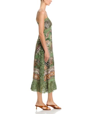 flowy dark green dress Zapakasa Women Dark Green Chiffon Flowy Long Mother of the Bride Dress  Sheath Round Neck Wedding Guest Dress with Pocket main image 1