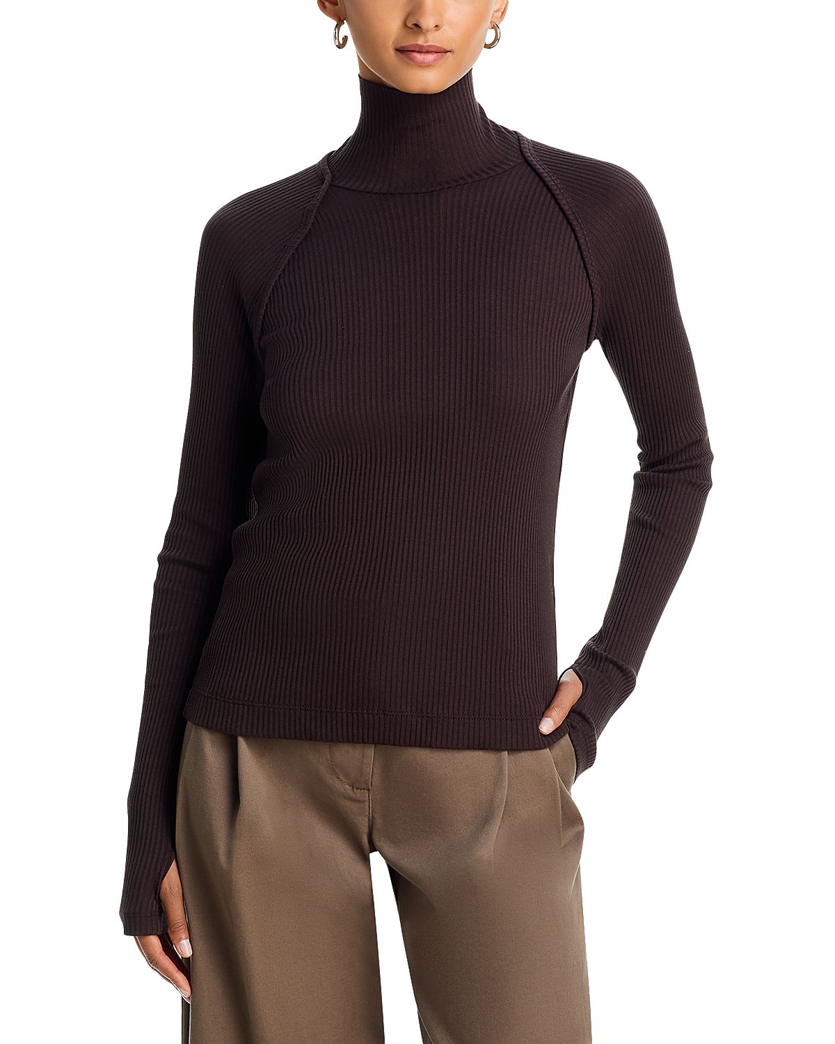 Helmut Lang Shrug Layer Turtleneck Sweater