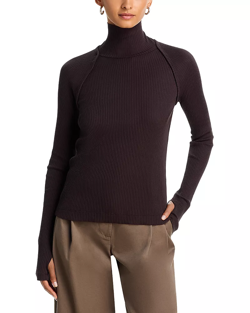 Helmut Lang Shrug Layer Turtleneck Sweater