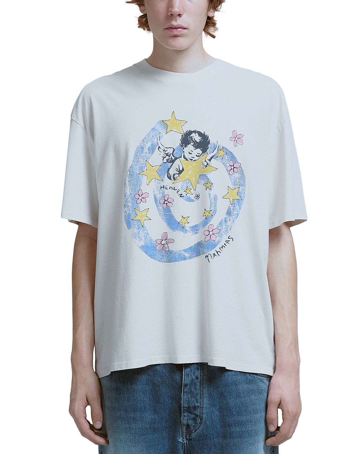 Nahmias Heaven Boxy Fit Graphic T-Shirt