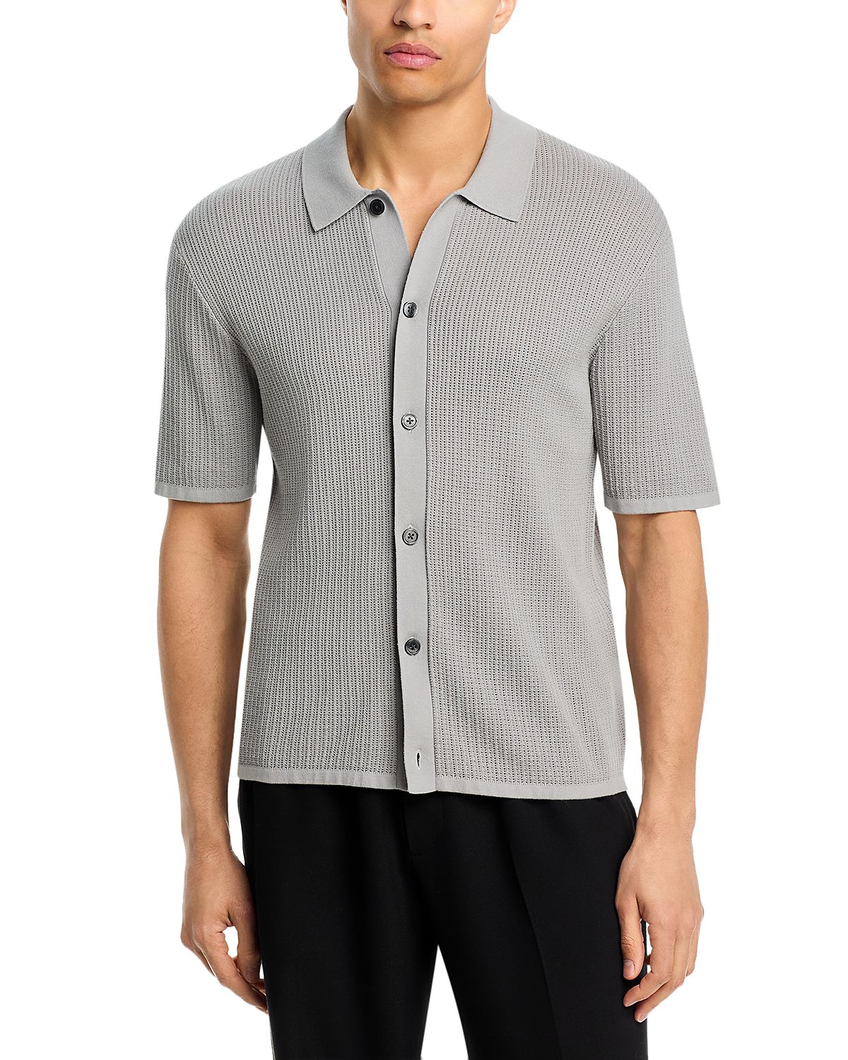 Theory Short Sleeve Button Down Shirt