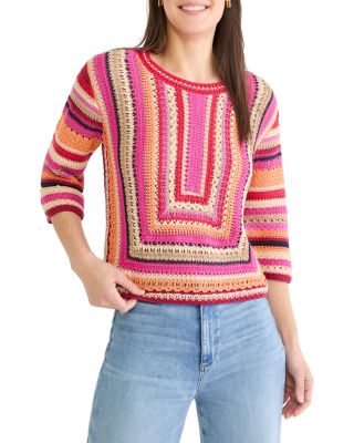 Nic+Zoe Pastiche Mix Sweater