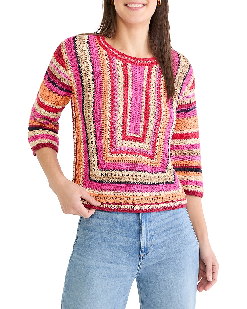 Nic+Zoe Pastiche Mix Sweater
