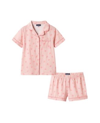 Girls' Buttondown Pajama Set - Big Kid