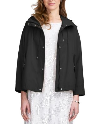  Hooded Cropped Parka Jacket
