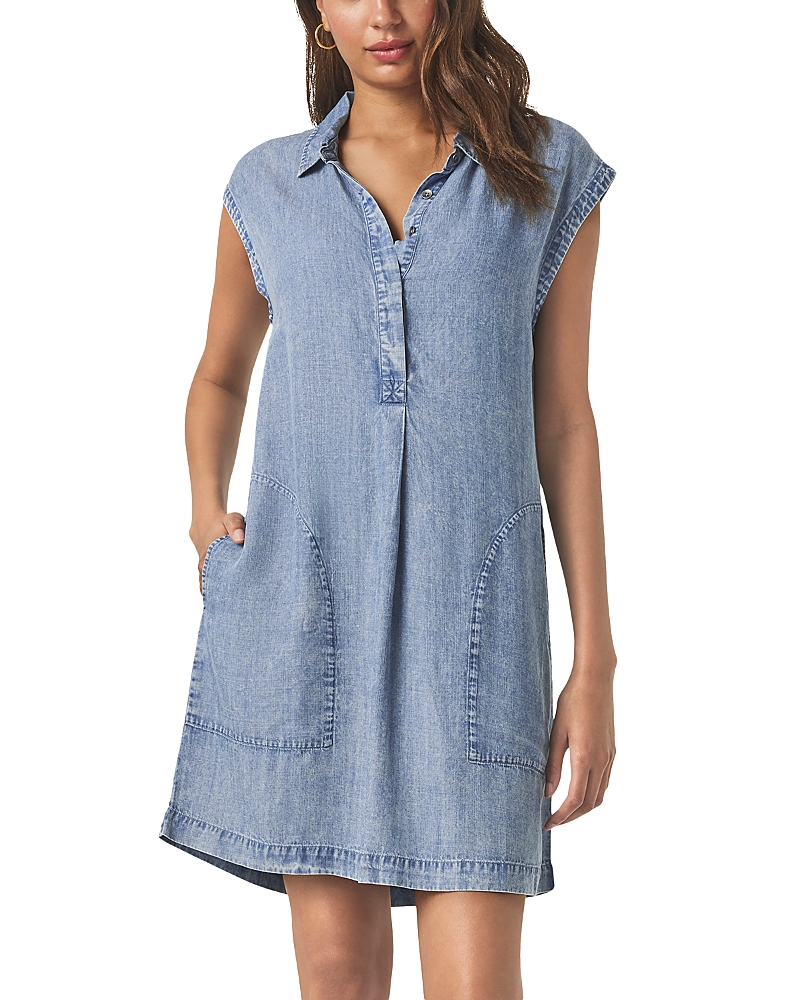 Splendid Gabrielle Indigo Mini Dress