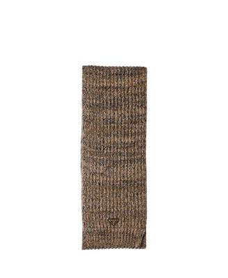 Melange Wool and Cashmere Scarf