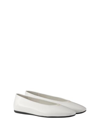 Women's Brushed Leather Ballerinas