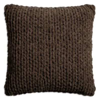 Snug Chunky Knit Throw Pillow, 20" x 20"