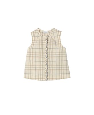 Girls' Check Cotton Top - Little Kid, Big Kid