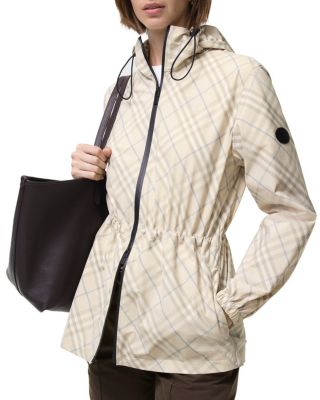 Check Whitstable Hooded Jacket