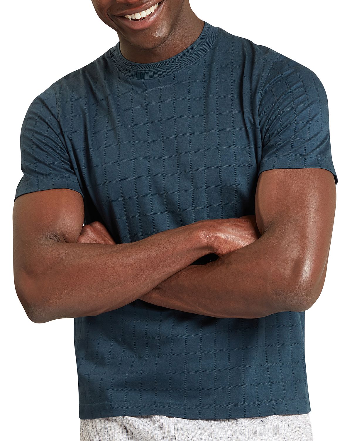 Ted Baker Hemingway Regular Square Jacquard T-Shirt