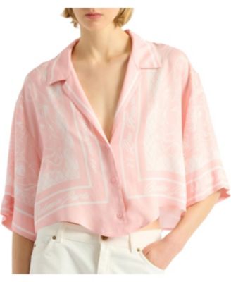 Printed Foulard Pyjama Shirt