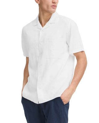 Linen Short Sleeve Button Up Shirt - Exclusive
