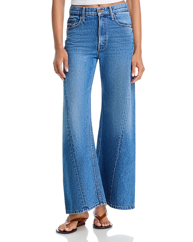 Mother Lil Lemon Twist Skimp High Rise Ankle Jeans in Rolling In The Dough