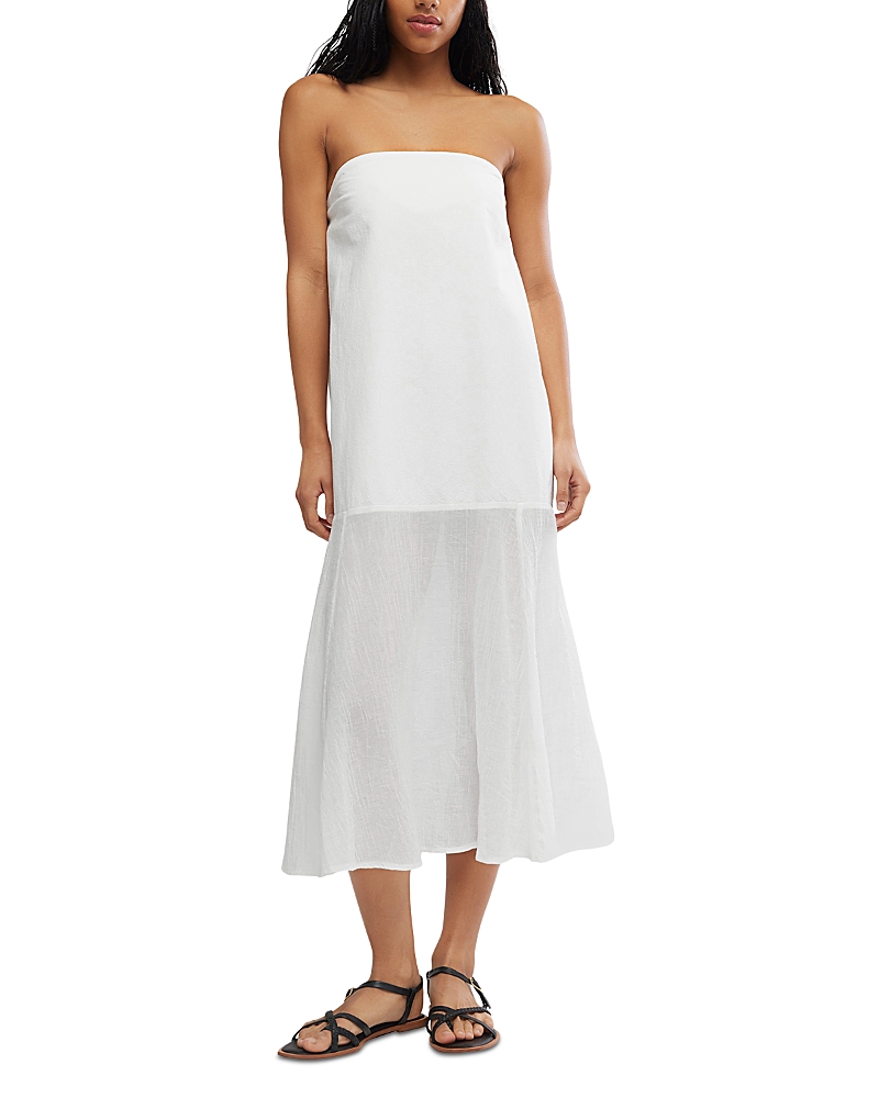 Free People Sabeen Tube Midi Dress
