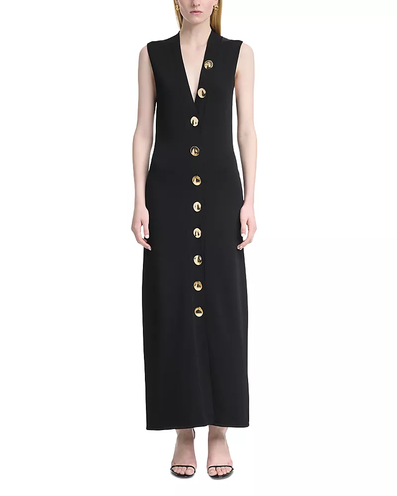 Altuzarra Axia Button Front Dress