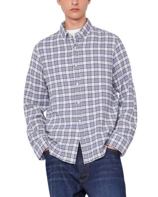 Arsene Waffled Checked Shirt