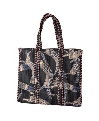 Quilted Feline Tote