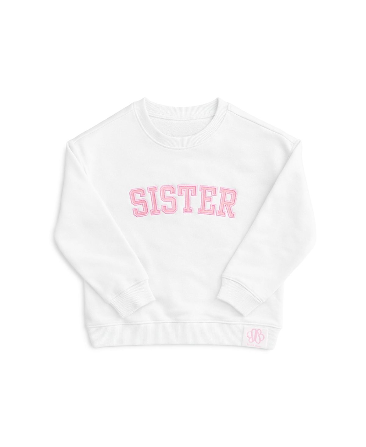 Bits & Bows Girls' Sister Crewneck Sweatshirt - Baby, Little Kid, Big Kid