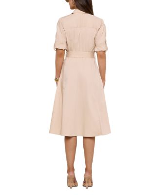 metallic slip dress Fleur du Mal Ombré Shine Midi Dress